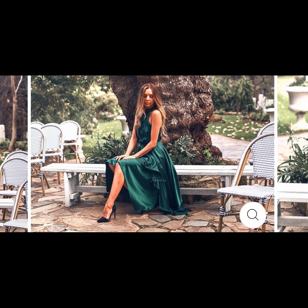 TwoSisters the Label Emerald Green Kathleen Dress - Picture 5 of 7